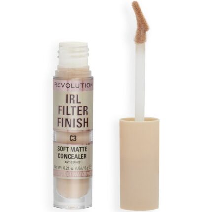 Makeup Revolution, IRL Filter Finish, Dek donkere vlekken, Concealerstick, C3, 6 g