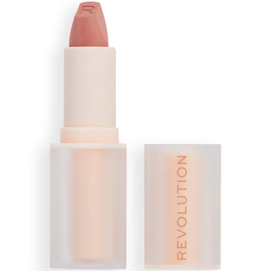 makeup-revolution-lasting-kiss-cream-lipstick-queen-pink-3-2-g-1756454527 Makeup Revolution, Lasting Kiss, Crèmelippenstift, Koningin Roze, 3.2 g - Afbeelding 1
