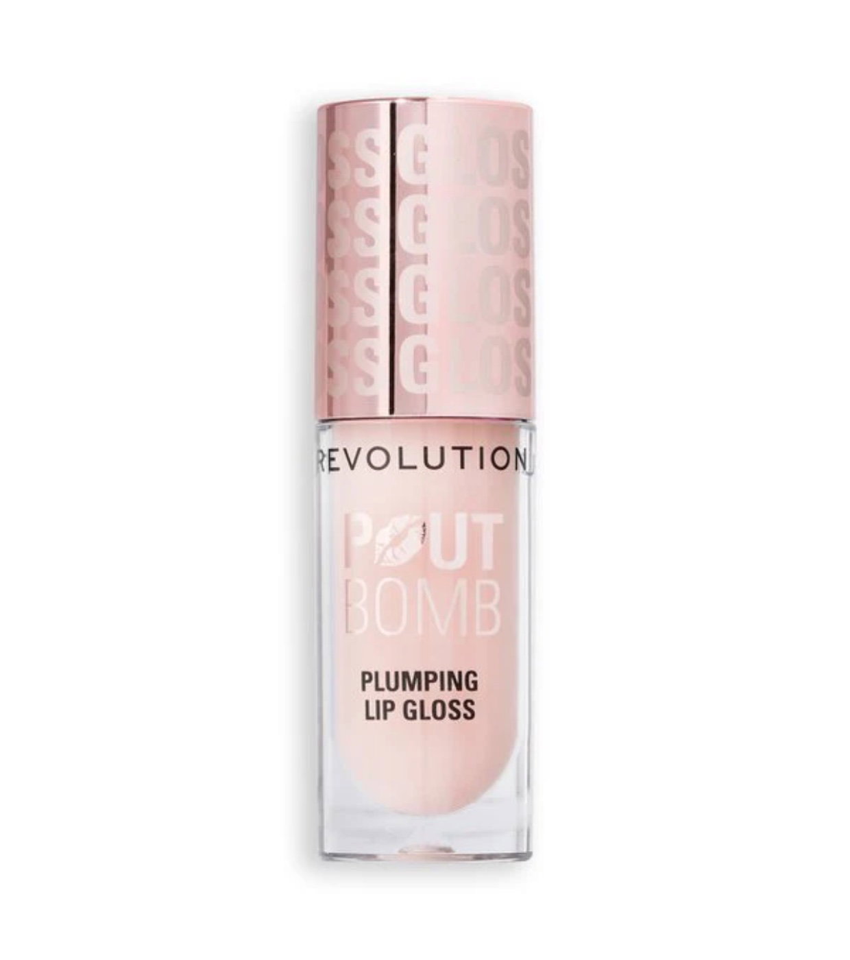 makeup-revolution-pout-bomb-vegan-plumping-lip-gloss-milky-sheer-holo-4-6-ml-1781156467 Makeup Revolution, Pout Bomb, Veganist, Opvullen, Lipgloss, Milky Sheer Holo, 4.6 ml - Afbeelding 1