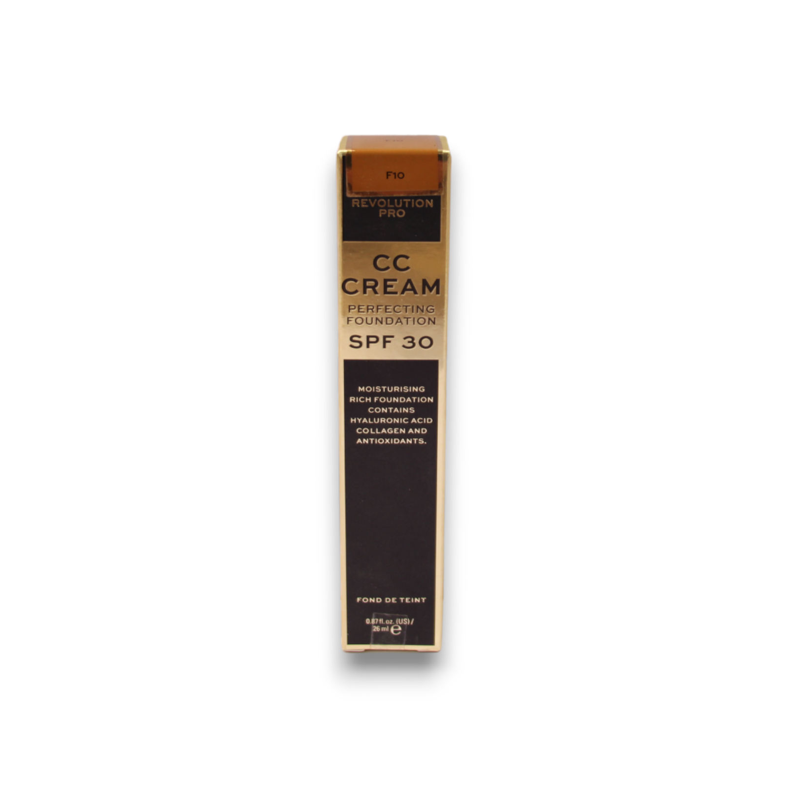 makeup-revolution-pro-cc-perfecting-cc-cream-f10-spf-30-26-ml-1691555720 Makeup Revolution, Pro CC Perfecting, CC crème, F10, SPF 30, 26 ml - Afbeelding 1