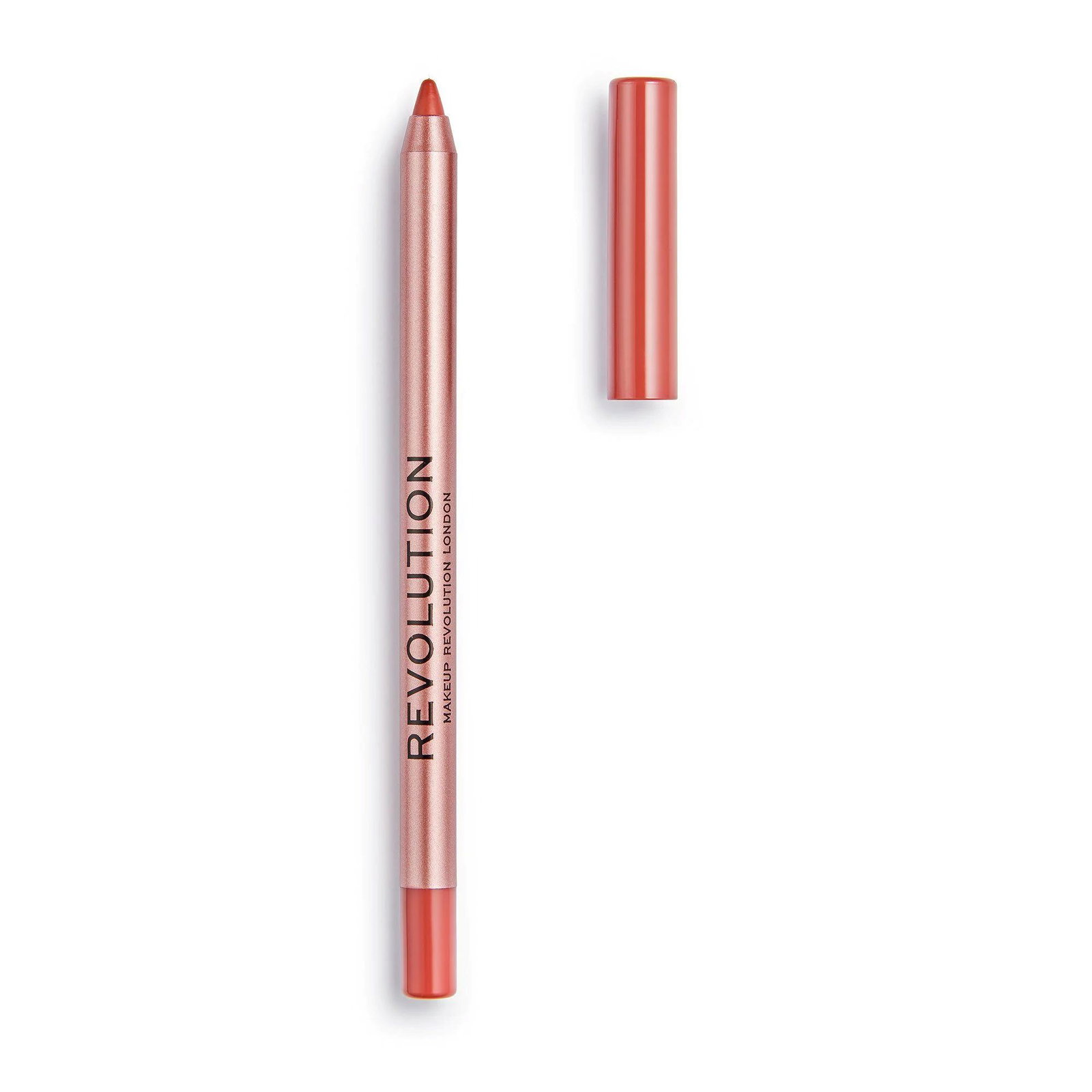 makeup-revolution-satin-kiss-lip-liner-deep-nude-1-g-1781085397 Makeup Revolution, Satin Kiss, Lippotlood, Diep naakt, 1 g - Afbeelding 1