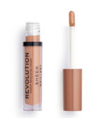 Makeup Revolution, Sheer Brillant, Veganist, Lipgloss, 119, Hectiek, 3.5 ml - Afbeelding 3
