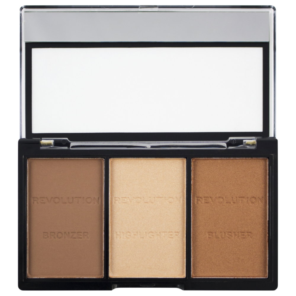 makeup-revolution-ultra-sculpt-contour-contouring-palette-c04-ultra-light-medium-3-shades-11-g-1756467927 Makeup Revolution, Ultra Sculpt & Contour, Contourpalet, C04 Ultra licht/medium, 3 tinten, 11 g - Afbeelding 1