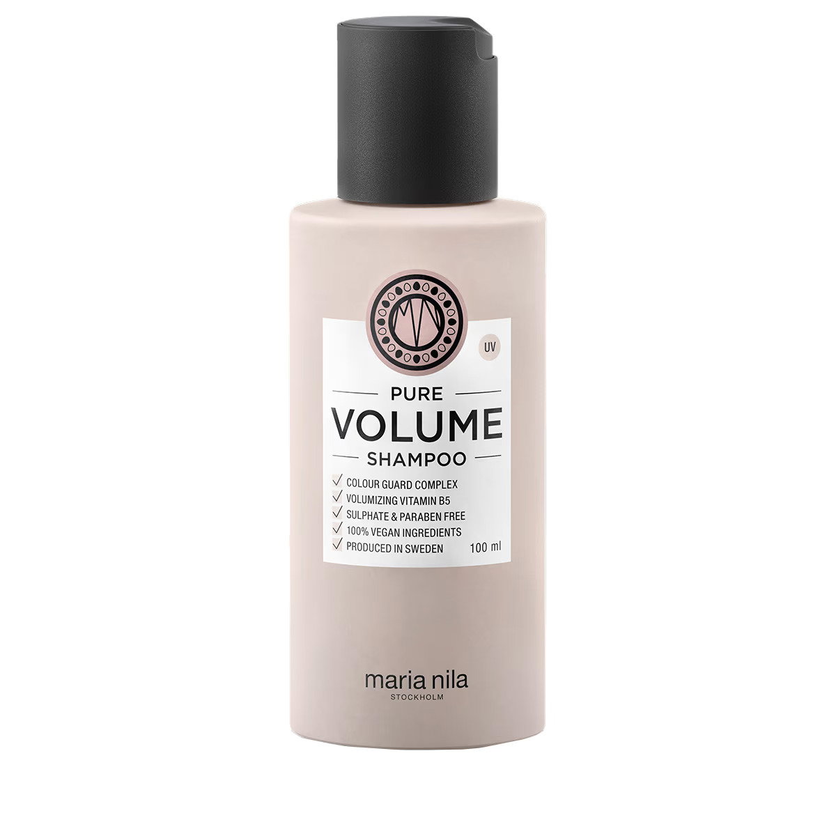 maria-nila-pure-volume-hair-shampoo-for-volume-100-ml-1671624979 Maria Nila, Pure Volume, Haarshampoo, Voor volume, 100 ml - Afbeelding 1