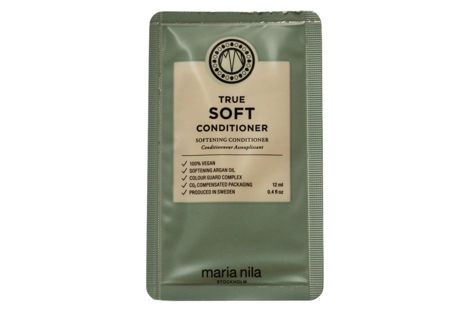 maria-nila-true-soft-hair-conditioner-for-moisturizing-12-ml-1781681226 Maria Nila, True Soft, Haarconditioner, Voor hydratatie, 12 ml - Afbeelding 1