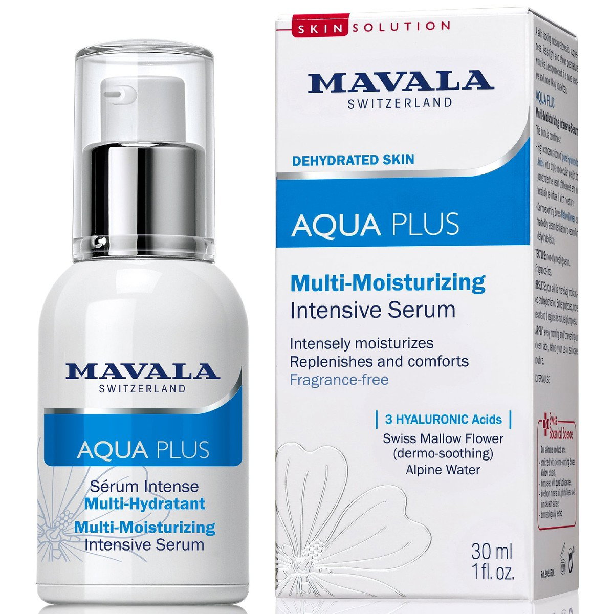 mavala-aqua-plus-hydrating-moisturising-day-night-serum-face-30-ml-1786620843 Mavala, Aqua Plus, Hydrating & Moisturising, Dag & Nacht, Serum, Gezicht, 30 ml - Afbeelding 1