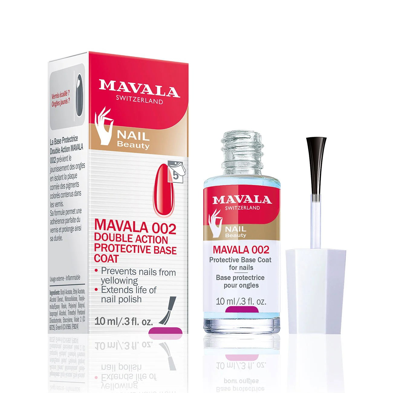 mavala-mavala-002-protective-strengthening-nail-strengthening-lacquer-10-ml-1786618296 Mavala, Mavala 002, Protective & Strengthening, Nagelversterkende lak, 10 ml - Afbeelding 1