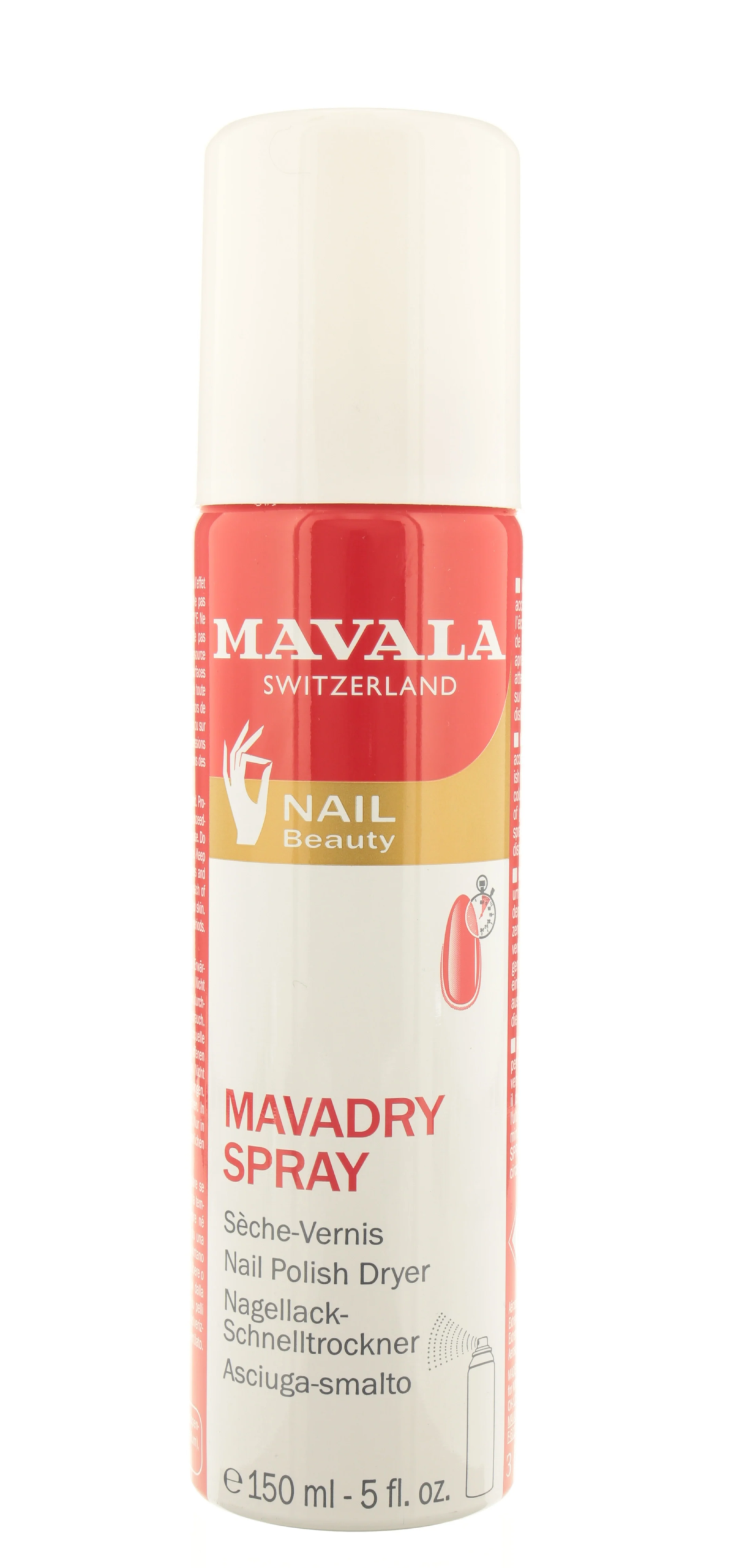 mavala-mavala-quick-drying-nail-polish-150-ml-1786616762 Mavala, Mava Dry Spray, Quick Drying, Nail Polish, 150 ml - Afbeelding 1