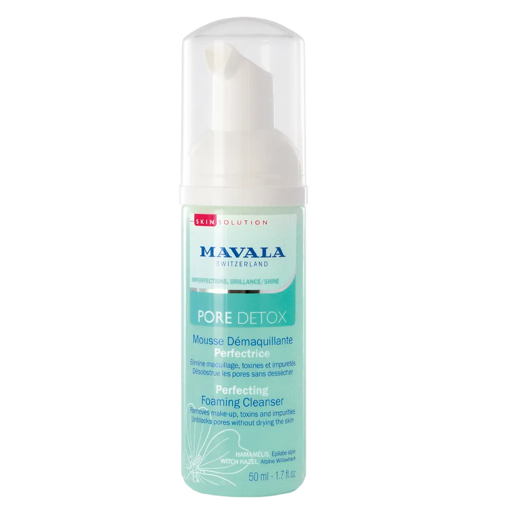 mavala-pore-detox-cleansing-purifying-cleansing-foam-50-ml-1786623685 Mavala, Pore Detox, Cleansing & Purifying, Cleansing Foam, 50 ml - Afbeelding 1