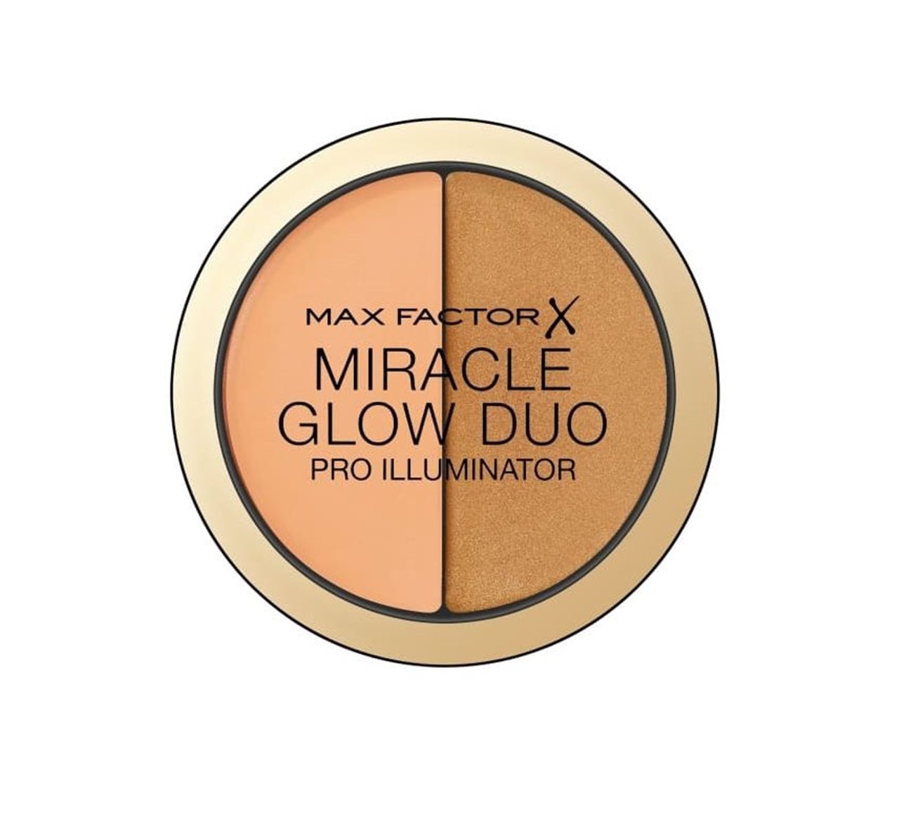 max-factor-miracle-glow-duo-illuminating-highlighter-powder-30-deep-11-g-1699535789 Max Factor, Miracle Glow Duo, Verlichtend, Highlighter poeder, 30, Diep, 11 g - Afbeelding 1