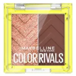 Maybelline, Color Rivals Duo Palette, Oogschaduwpalet, Spicy x Suave, 2, 3 g