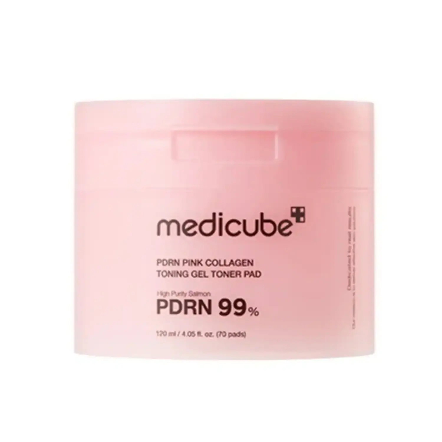 medicube-pdrn-pink-hydrating-soothing-brightening-toning-mist-for-face-70-pcs-120-ml-1787119662 Medicube, PDRN Pink Collagen Toning Gel, Anti-Aging & Firming, Reinigingspads, 70 st - Afbeelding 1