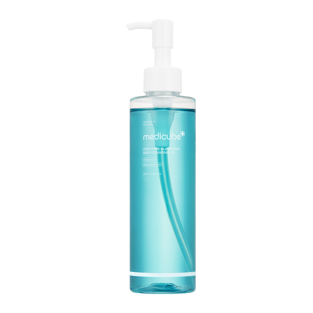 medicube-zero-pore-blackhead-deep-cleansing-cleansing-oil-for-face-205-ml-1771497494 Medicube, Zero Pore Blackhead, Diepe reiniging, Reinigingsolie, Voor gezicht, 205 ml - Afbeelding 1
