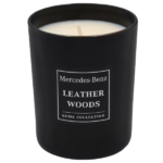 Mercedes-Benz, Leather Woods, Houterig, Geurkaars, 180 g