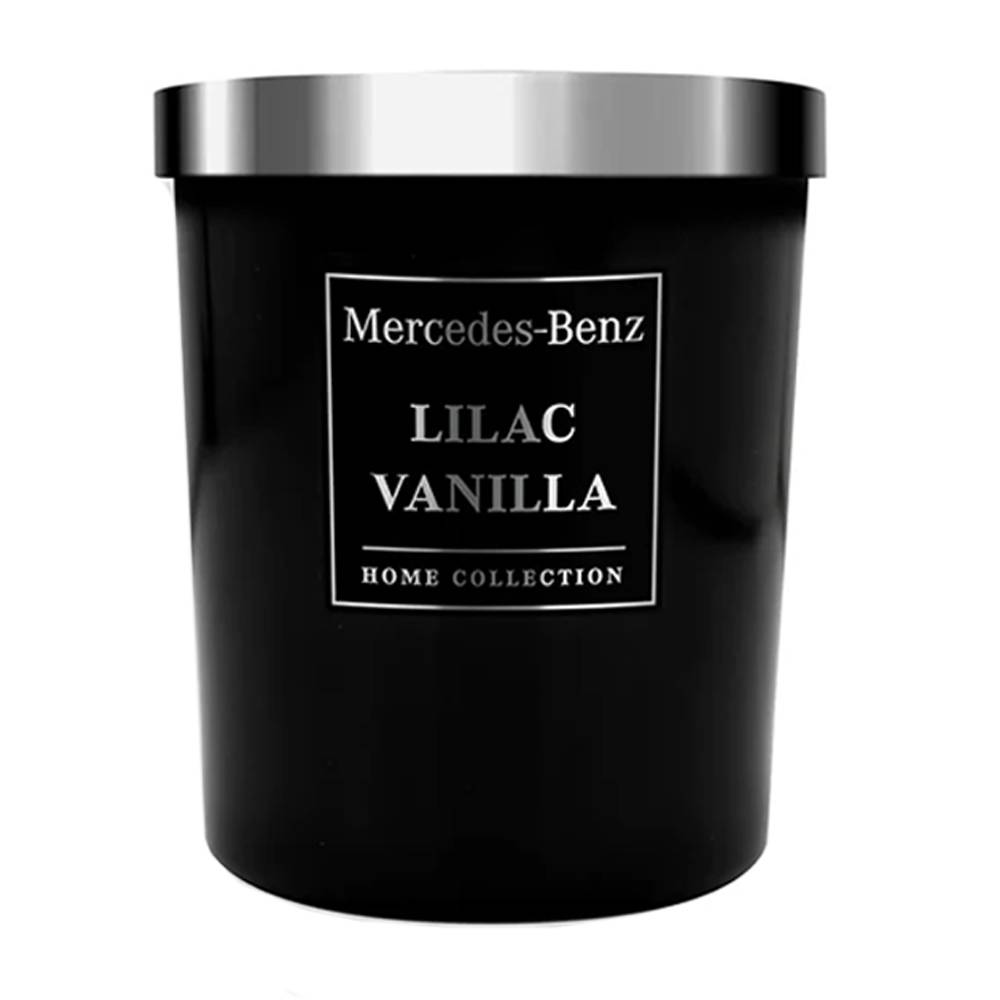 mercedes-benz-lilac-vanilla-floral-scented-candle-180-g-1785994607 Mercedes-Benz, Lilac Vanilla, Bloemig, Geurkaars, 180 g - Afbeelding 1