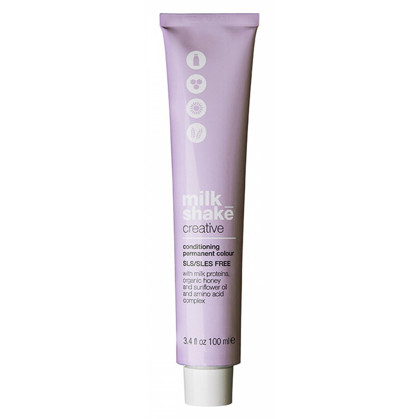 milk-shake-creative-permanent-hair-dye-3-313ga-dark-chocolate-100-ml-1672045828 Milk Shake, Creative, Zonder SLS/SLES, Permanente haarkleuring, 7.3147GAC Hazelnut, 100 ml - Afbeelding 1