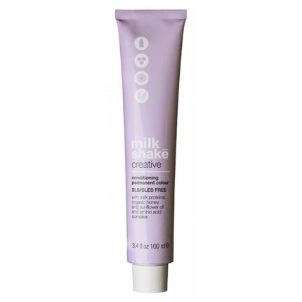 Milk Shake, Creative, Zonder SLS/SLES, Permanente haarkleuring, 7.4317CGA Exotic Medium Blond, 100 ml