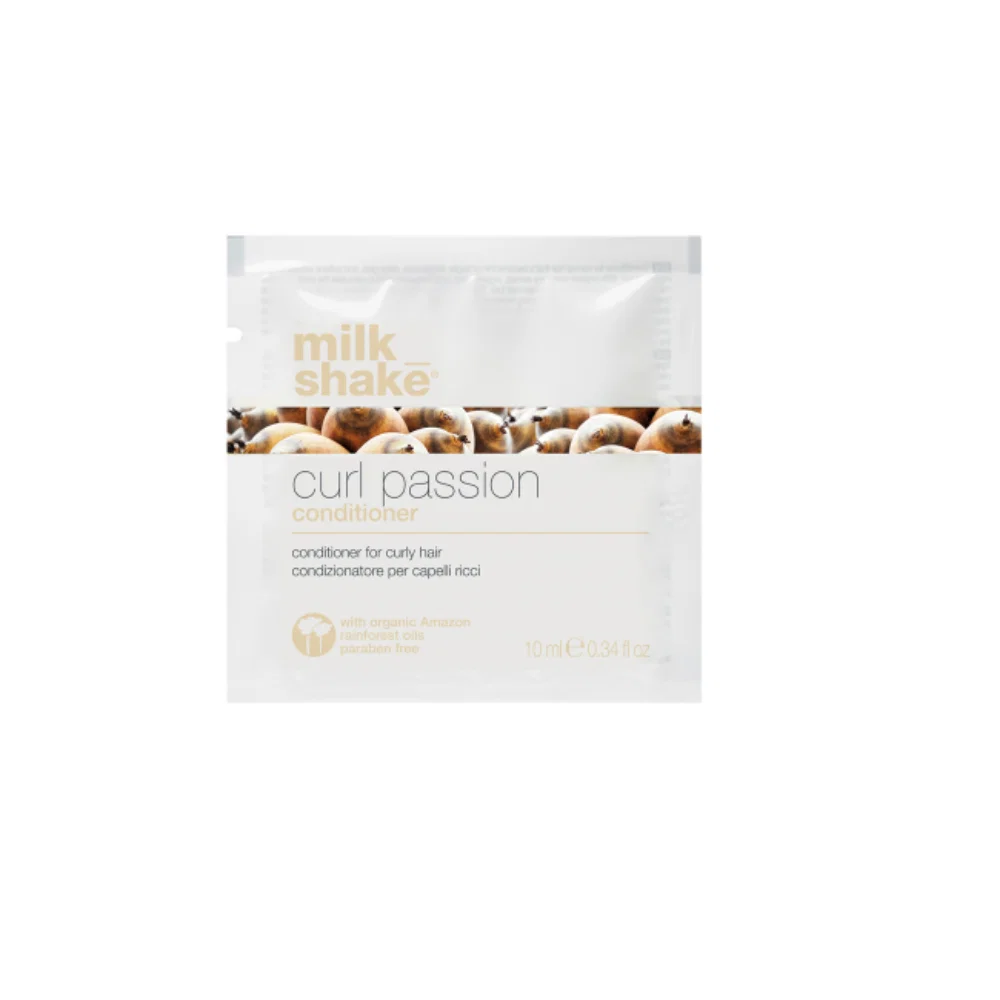 milk-shake-curl-passion-paraben-free-hair-conditioner-for-wave-definition-10-ml-1676635506 Milk Shake, Curl Passion, Parabeenvrij, Haarconditioner, Voor golfdefinitie, 10 ml - Afbeelding 1