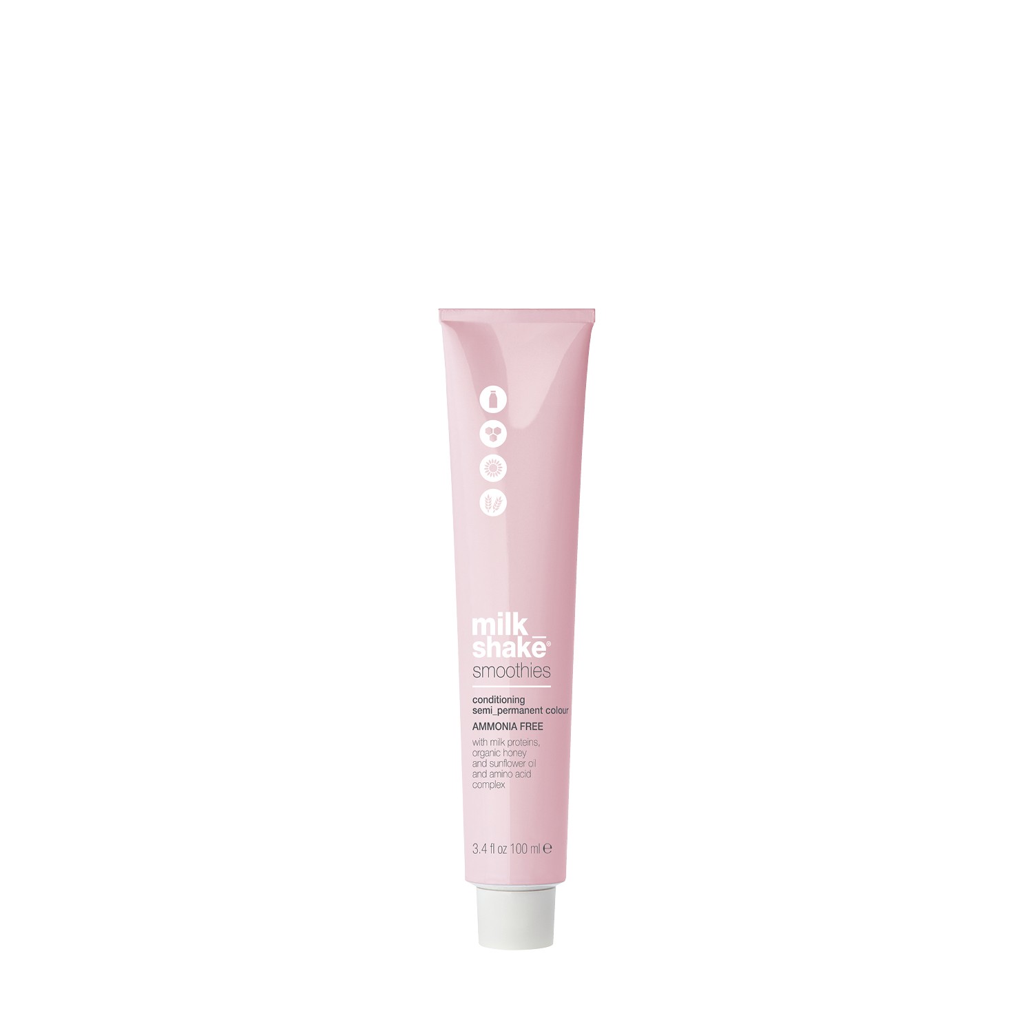 milk-shake-smoothies-semi-permanent-hair-dye-pink-grapefruit-100-ml-1672299051 Milk Shake, Smoothies, Semi-permanente haarkleuring, Pink Grapefruit, 100 ml - Afbeelding 1