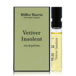 Miller Harris, Vetiver Insolent, Parfumwater, Voor vrouwen, 2 ml Flesje