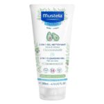 Mustela, 2 In 1, Avocado, Zachte reiniging, Reinigingsgel, Voor gezicht & haar, 200 ml