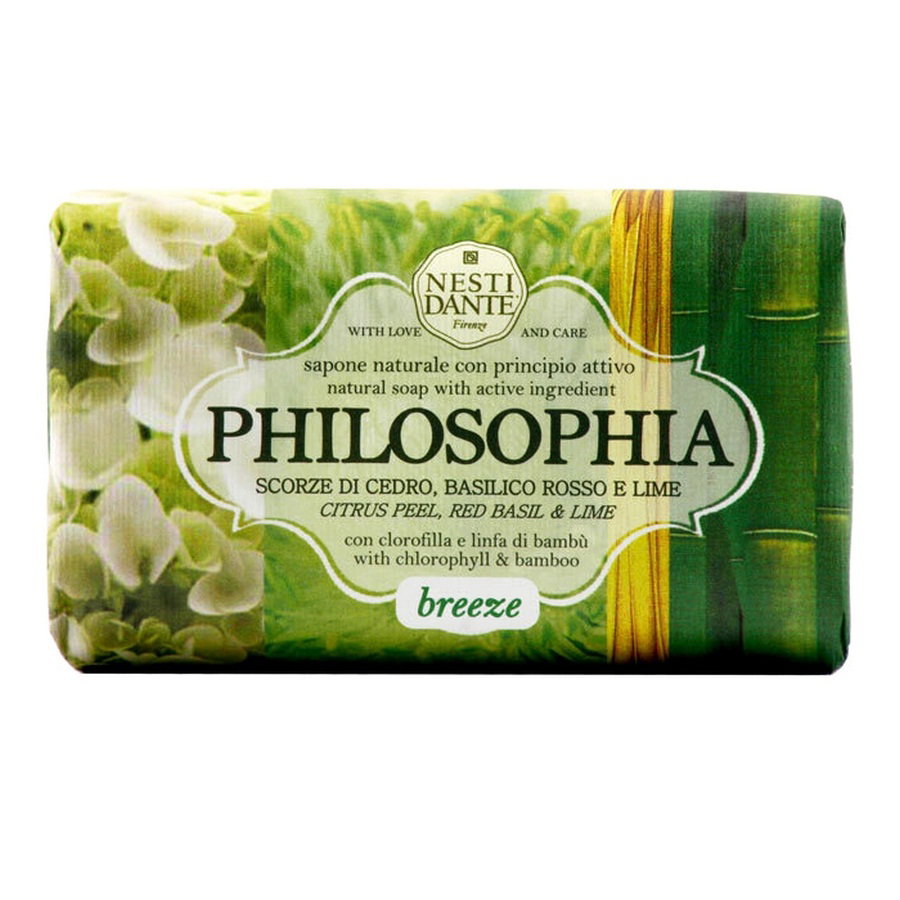 nesti-dante-philosophia-breeze-cleansing-refreshing-scented-soap-bar-250-g-1784115039 Nesti Dante, Philosophia Breeze, Cleansing & Refreshing, Geparfumeerde zeepbar, 250 g - Afbeelding 1
