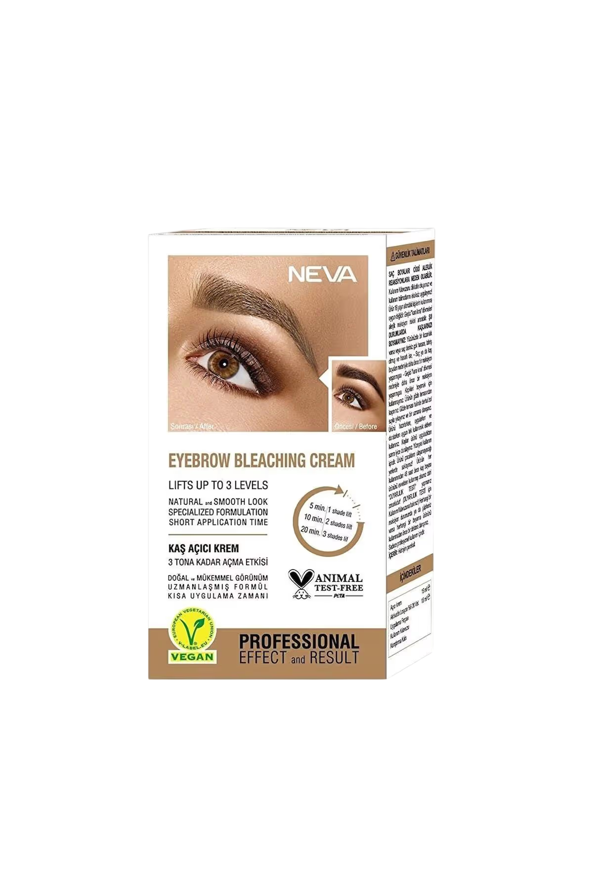 neva-eyebrow-bleaching-cream-lightening-hair-oxidant-cream-30-30-ml-1786458065 Neva, Eyebrow Bleaching Cream, Verlichting, Haar Oxiderende Crème, 30, 30 ml - Afbeelding 1