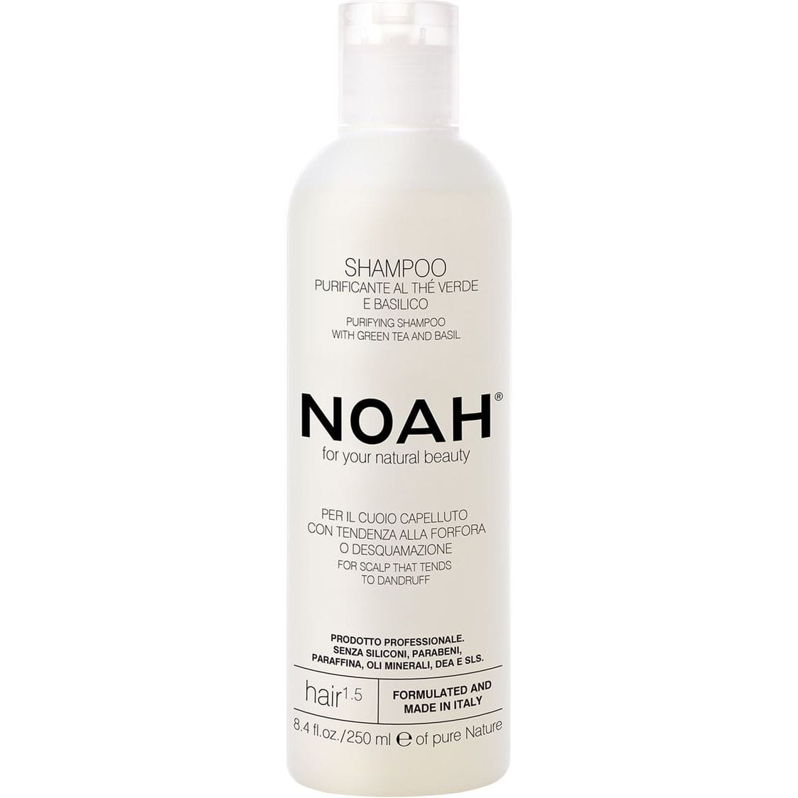 noah-green-tea-purifying-shampoo-vegan-cruelty-free-hair-shampoo-purifying-anti-dandruff-250-ml-1786004845 Noah, Natural, Tea Tree, Haarshampoo, Purifying & Anti-Dandruff, 250 ml - Afbeelding 1