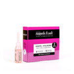 Duo Set, Nuggela & Sule, Keratin Hyaluronic, Haarbehandelingsconditioner, Repareren & Versterken, Beschadigd haar, 2 st, 10 ml