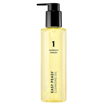 Numbuzin, No.1 Easy Peasy, Reiniging en zuivering, Reinigingsolie, Voor gezicht, 200 ml