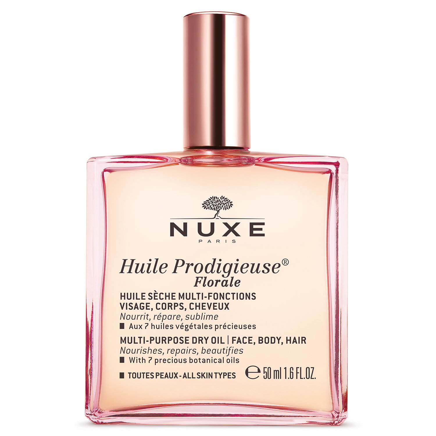 nuxe-huile-prodigieuse-multi-purpose-floral-body-oil-for-face-body-hair-50-ml-1674455246 Nuxe, Huile Prodigieuse Multi-Purpose Floral, Lichaamsolie, Voor gezicht, lichaam & haar, 50 ml - Afbeelding 1