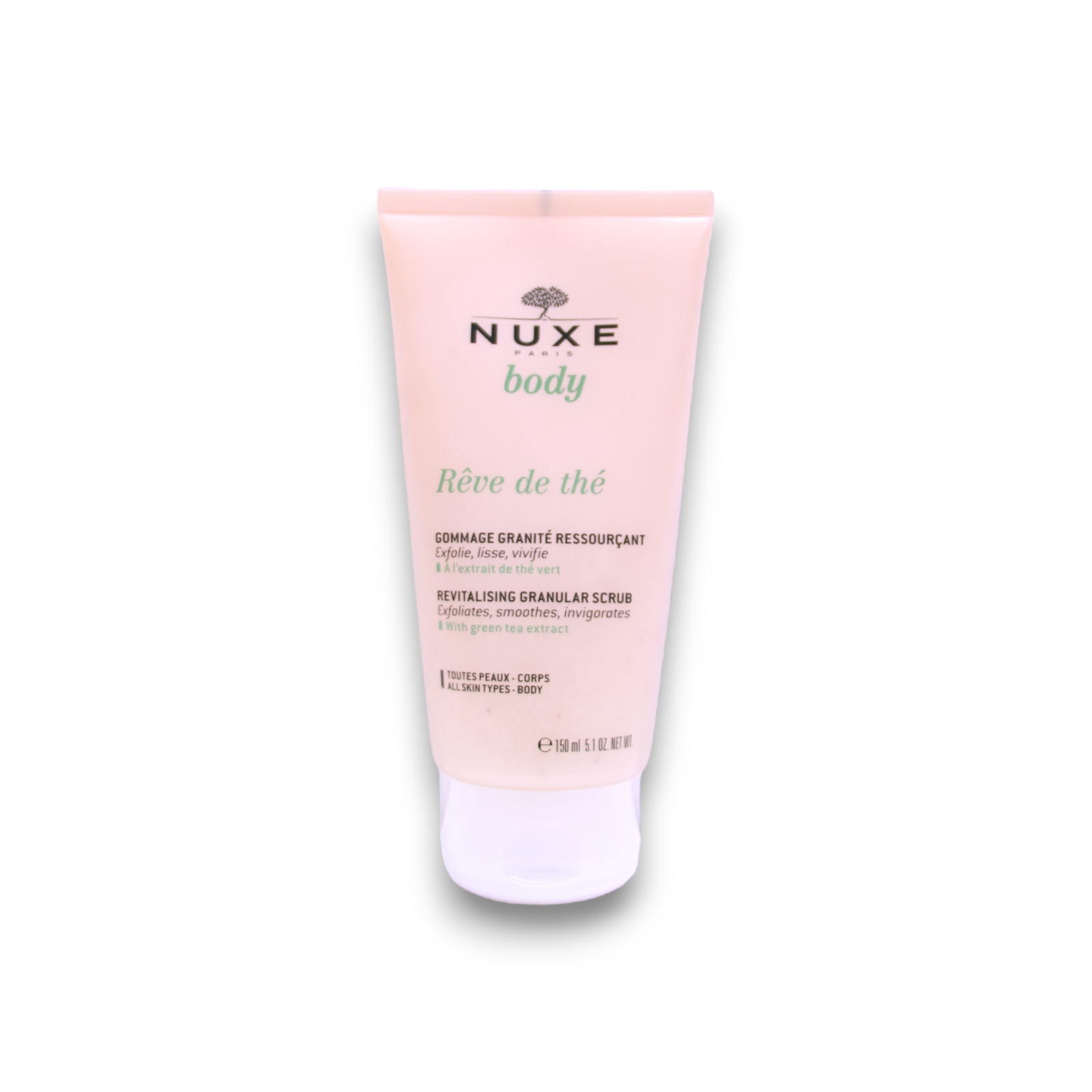 nuxe-reve-de-the-vegan-revitalising-body-scrub-150-ml-1694688031-1 Nuxe, Reve de The, Veganist, Revitaliseren, Lichaamspeeling, 150 ml - Afbeelding 1