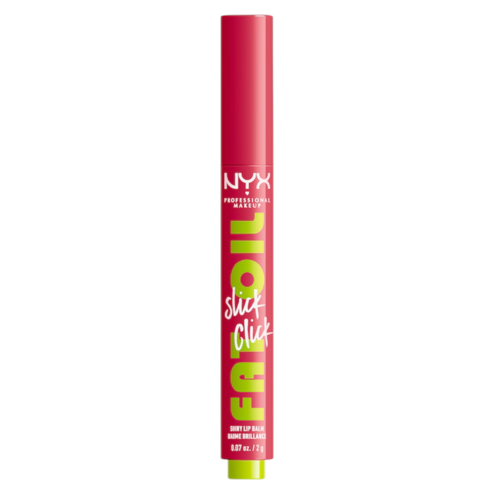 nyx-fat-oil-slick-click-vegan-high-shine-lip-balm-10-double-tap-2-g-1761035515 Nyx, Fat Oil Slick Click, Hoge glans, Lippenbalsem, 10, Dubbel tik, 2 g - Afbeelding 1