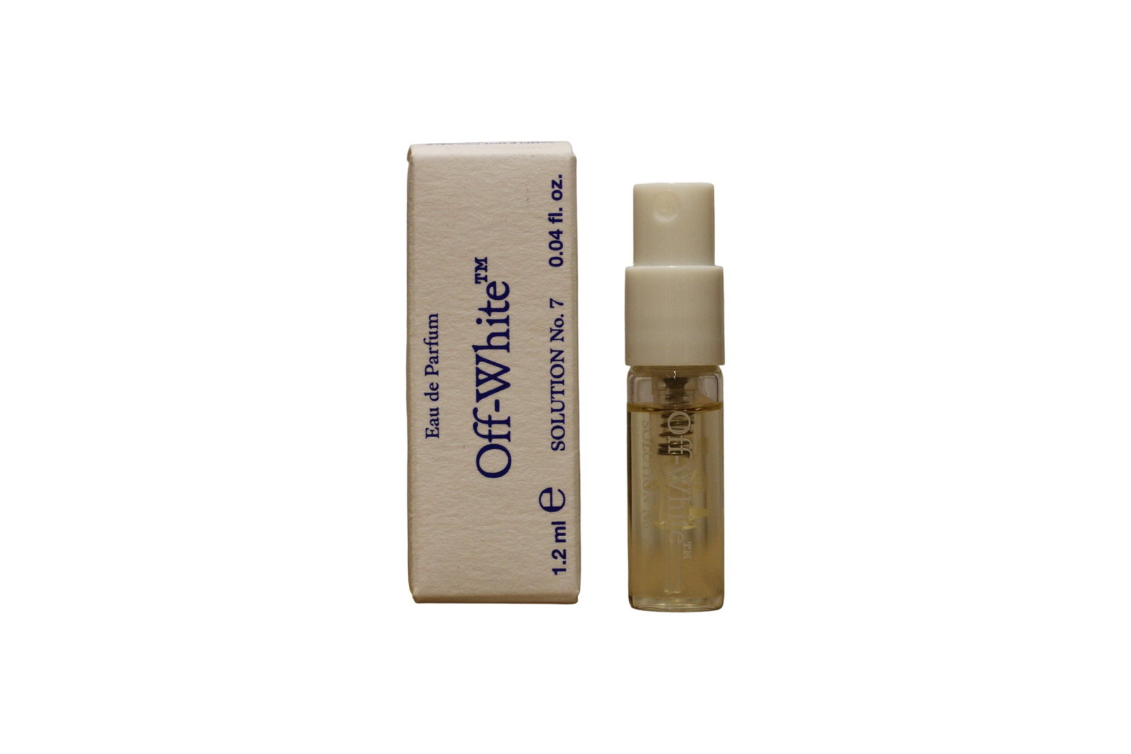off-white-solution-no-7-eau-de-parfum-unisex-1-2-ml-sample-1781692041 Off-White, Solution No. 7, Parfumwater, Uniseks, 1.2 ml Flesje - Afbeelding 1