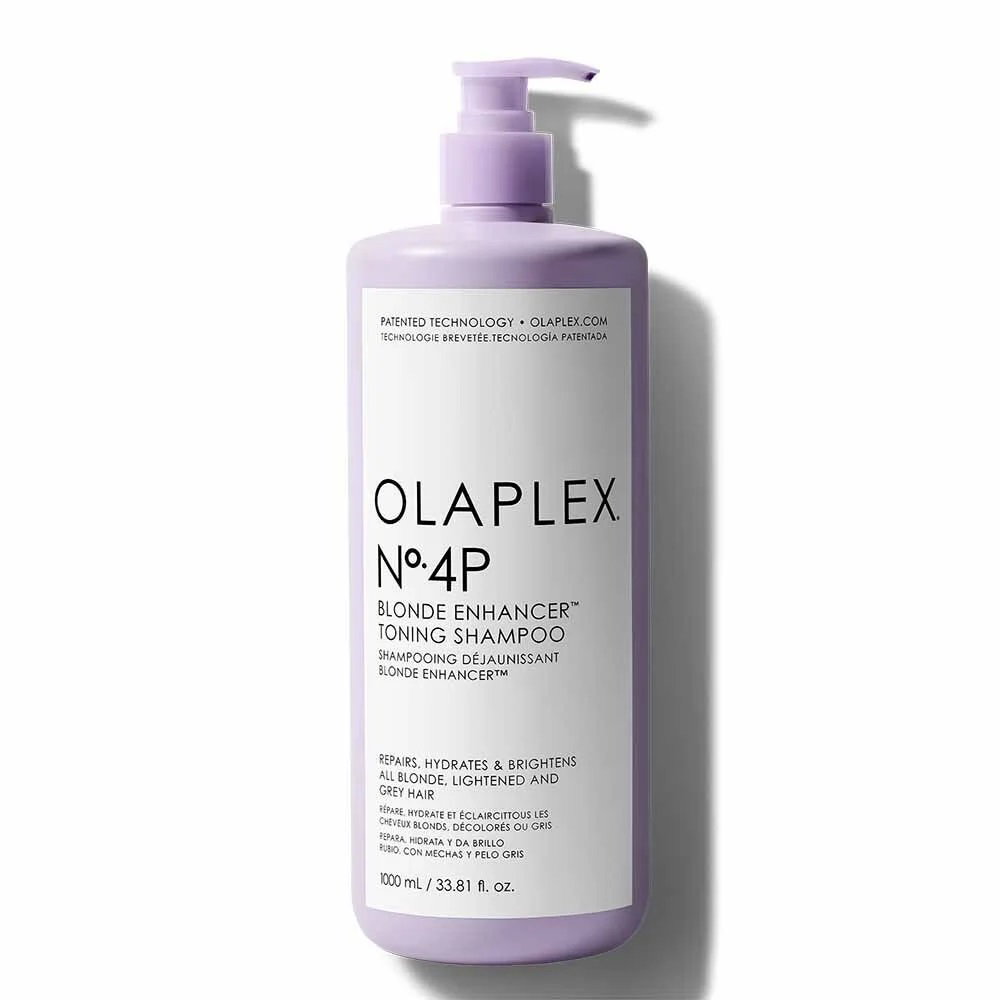 olaplex-no-4p-blonde-enhancer-hair-shampoo-1000-ml-1778240587 Olaplex, No. 4P Blonde Enhancer, Haarshampoo, 1000 ml - Afbeelding 1