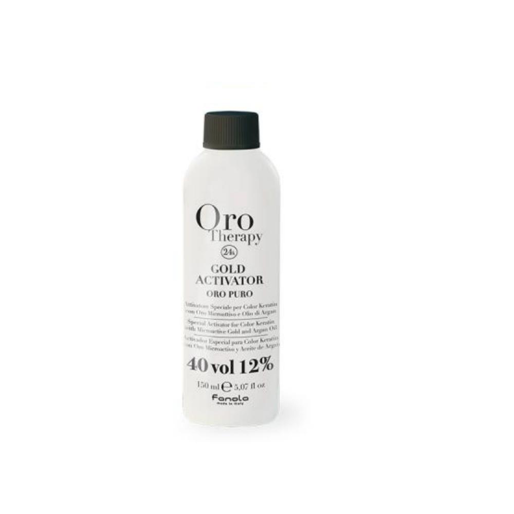 oro-therapy-gold-hair-oxidant-lotion-12-40-vol-150-ml-1672418966 Oro Therapy, Gold, Haar Oxidatie Lotion, 12%, 40 vol, 150 ml - Afbeelding 1