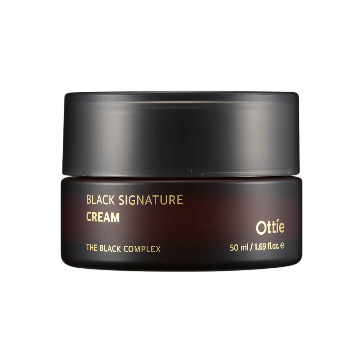 ottie-black-signature-snail-mucin-hydrating-moisturising-day-night-cream-for-face-50-ml-1785503869 Ottie, Black Line, Snail Mucin, Hydrating & Moisturising, Dag & Nacht, Room, Voor gezicht, 50 ml - Afbeelding 1