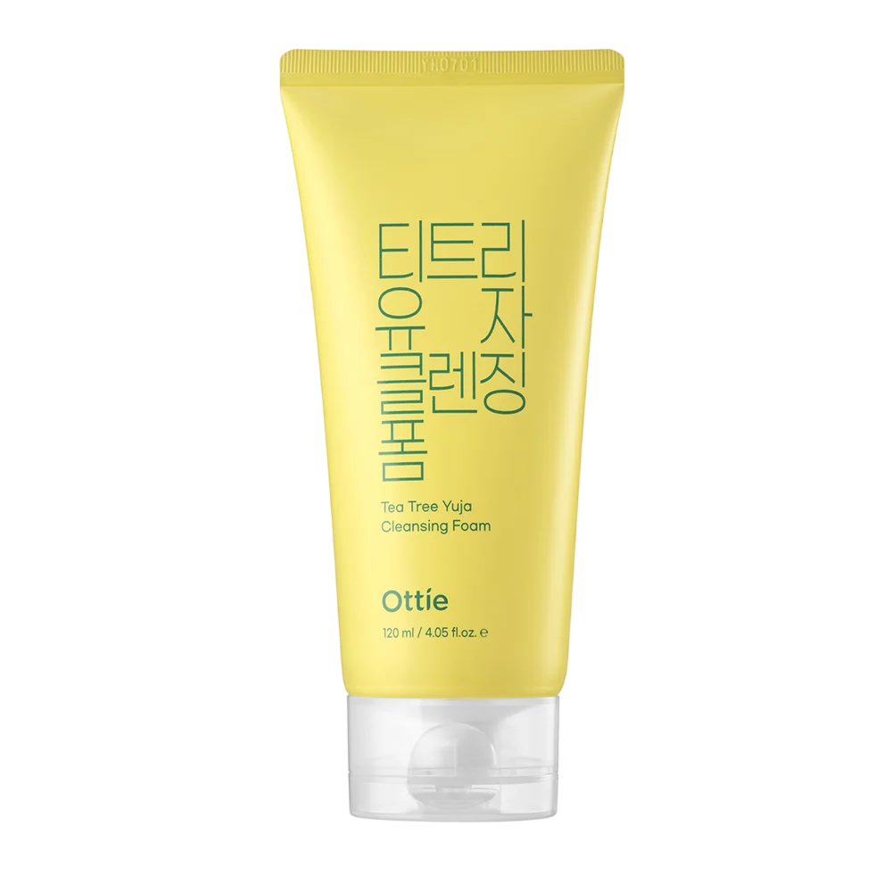 ottie-tea-tree-yuja-eliminates-impurities-cleansing-foam-120-ml-1785501738 Ottie, Tea Tree Yuja, Verwijdert onzuiverheden, Reinigingsschuim, 120 ml - Afbeelding 1