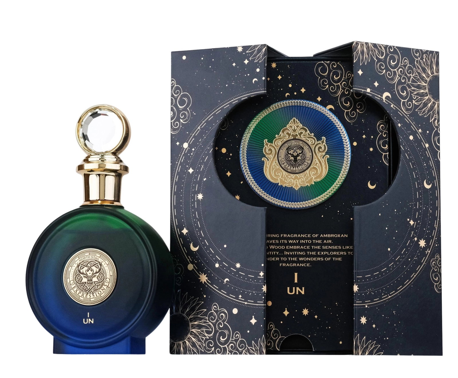 Paris Corner, North Stag Expressions I, Eau de Toilette, Uniseks, 100 ml - Afbeelding 2