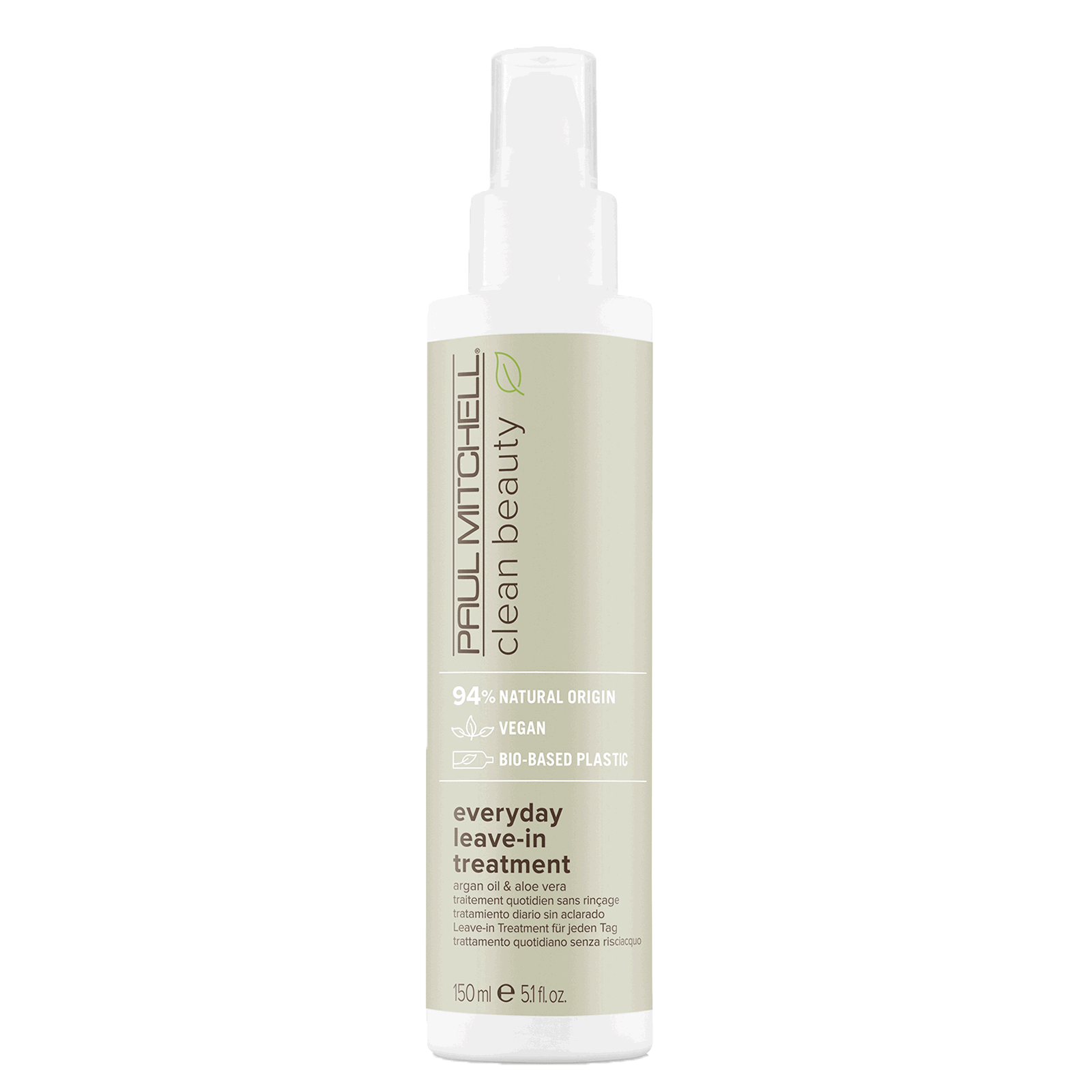 paul-mitchell-professional-clean-beauty-everyday-vegan-hair-leave-in-treatment-for-hydration-150-ml-1673474592 Paul Mitchell, Clean Beauty Everyday, Veganist, Leave-in crèmebehandeling voor haar, Voor hydratatie, 150 ml - Afbeelding 1