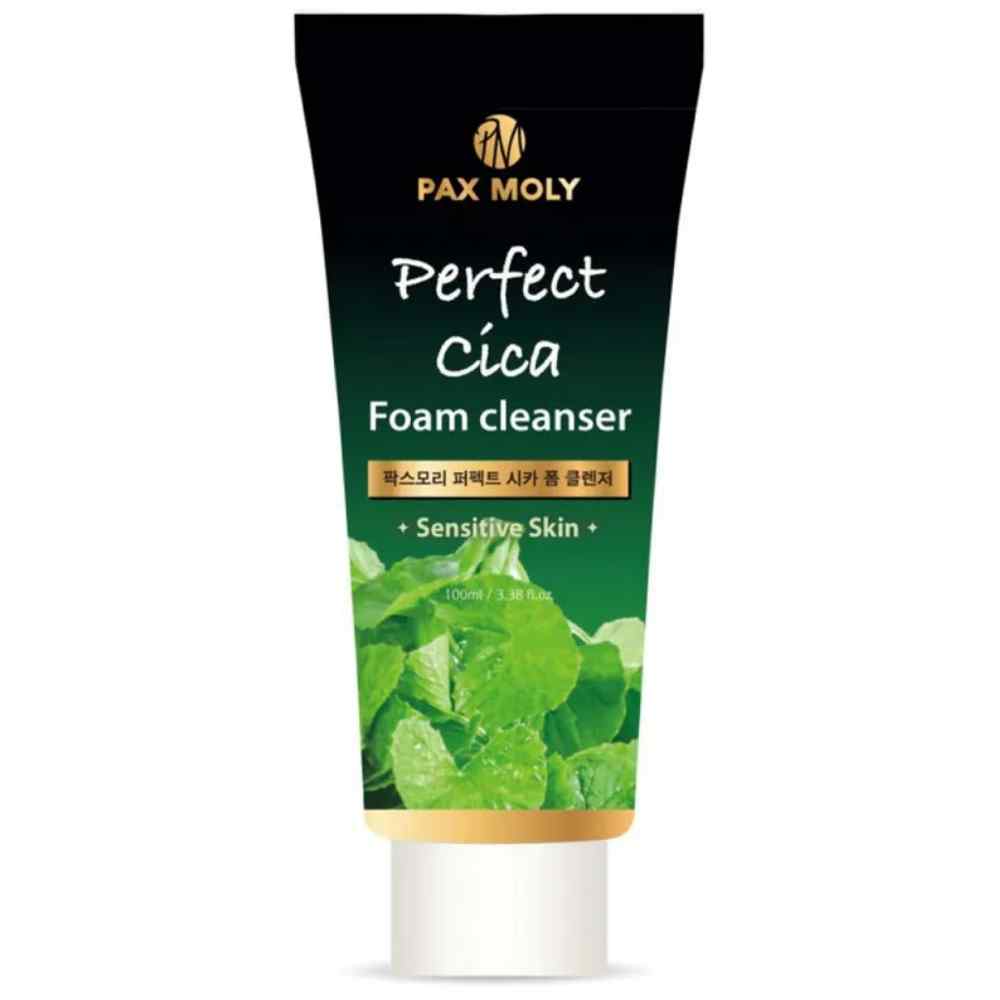 paxmoly-perfect-cica-soothing-calming-cleansing-cleansing-foam-100-ml-1785485638 PaxMoly, Perfect Cica, Soothing & Calming & Cleansing, Cleansing Foam, 100 ml - Afbeelding 1
