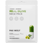 PaxMoly, Real Olive, Gloed, Gezichtsmasker, Voor gezicht, 25 ml