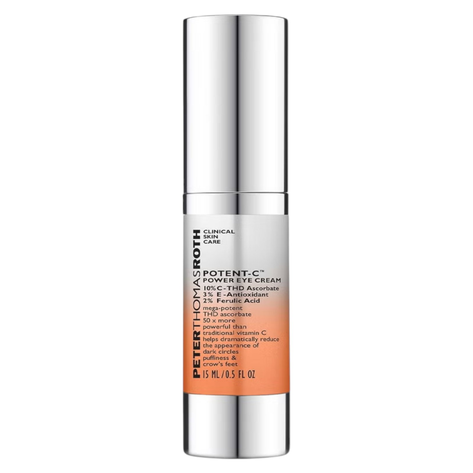 peter-thomas-roth-potent-c-day-and-night-eye-cream-60-ml-1761209604 Peter Thomas Roth, Potent-C, Dag en nacht, Oogcrème, 15 ml - Afbeelding 1
