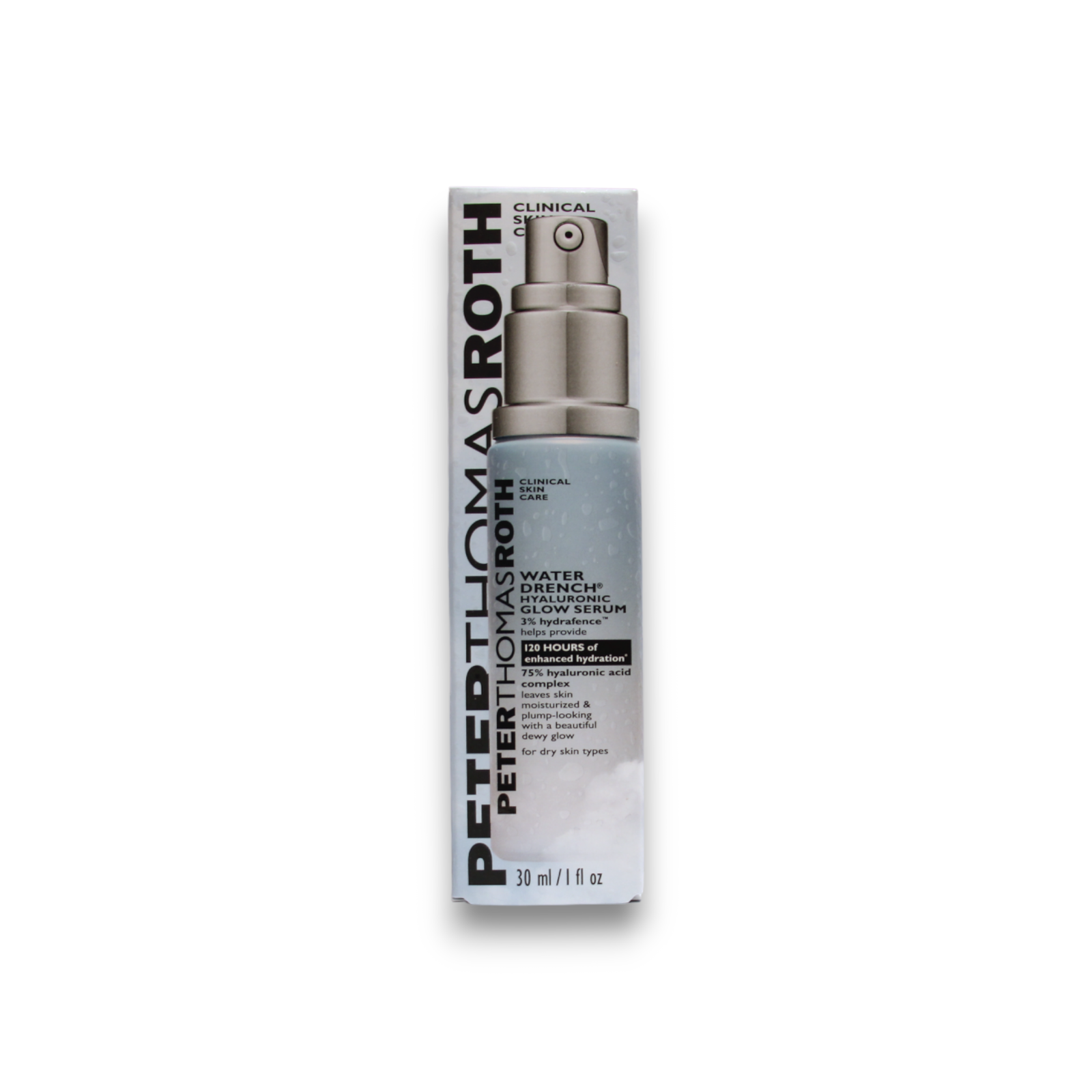 peter-thomas-roth-water-drench-hyaluronic-acid-hydrating-serum-for-face-30-ml-1686742803 Peter Thomas Roth, Water Drench, Hyaluronzuur, Hydraterend, Serum, Voor gezicht, 30 ml - Afbeelding 1