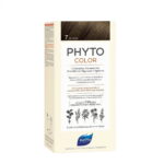 Phyto, Color, Permanente haarkleuring, 7 , 50 ml