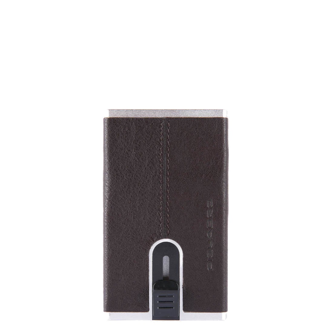 piquadro-black-square-leather-card-holder-square-sliding-system-pp4825b3r-tm-brown-for-men-1682609455 Piquadro, Black Square, Leren kaarthouder, Vierkant schuifsysteem, PP4825B3R-TM, Bruin, Voor mannen - Afbeelding 1