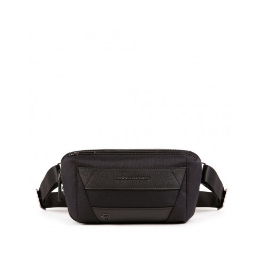 piquadro-trakai-leather-belt-bag-black-27-x-14-5-x-7-5-cm-for-men-1677575313 Piquadro, Trakai Bum Bags - Afbeelding 1