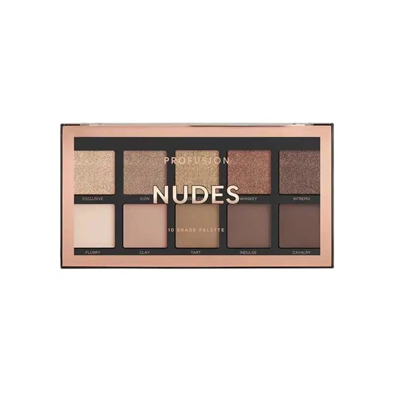 profusion-nudes-eyeshadow-palette-nudes-10-shades-103-g-1786444734 Profusion Cosmetics, Nudes, Oogschaduwpalet, Naakten, 10 tinten, 103 g - Afbeelding 1
