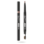 Pupa, Full, Parabeenvrij, Definiëerder, Dubbelzijdig, Wenkbrauwcrème potlood & borstel 2-in-1, 002, Bruin, 0.2 g