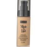 Pupa, Made To Last, Parabeenvrij, Langdurig, Vloeibare foundation, 03, Donker ivoor, 30 ml